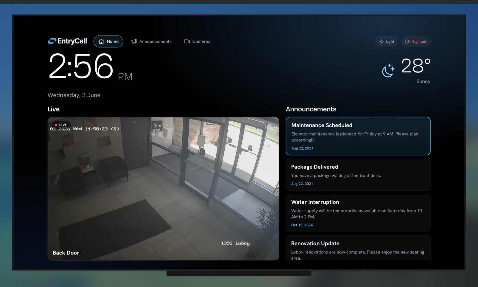 EntryCall — TV Apps